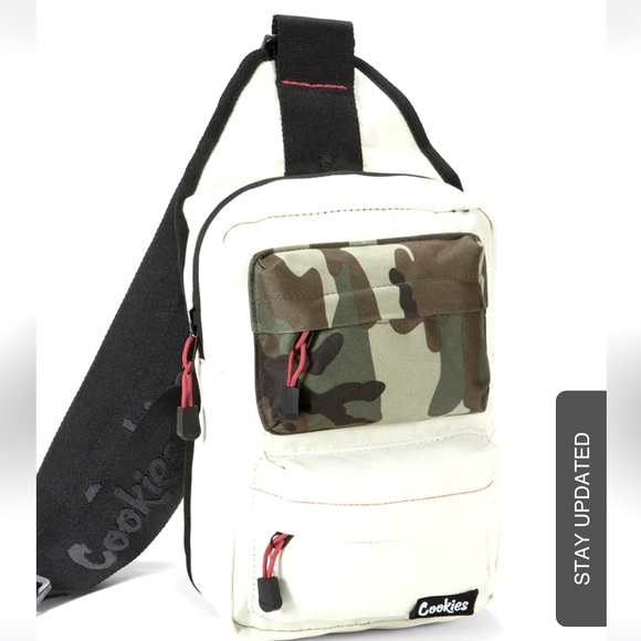 “ Rackpack “Over The Shoulder Bags.In Olive, Cream, Navy Blue and Black. - Picture 2 of 8